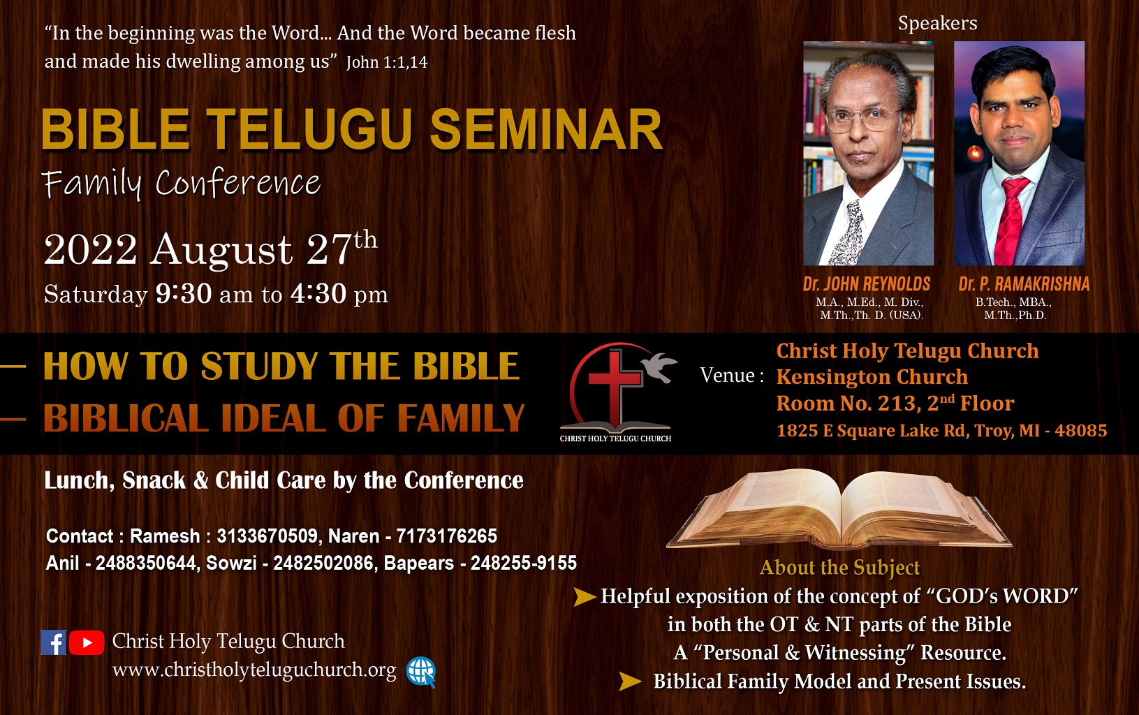 Telugu Seminar on Bible